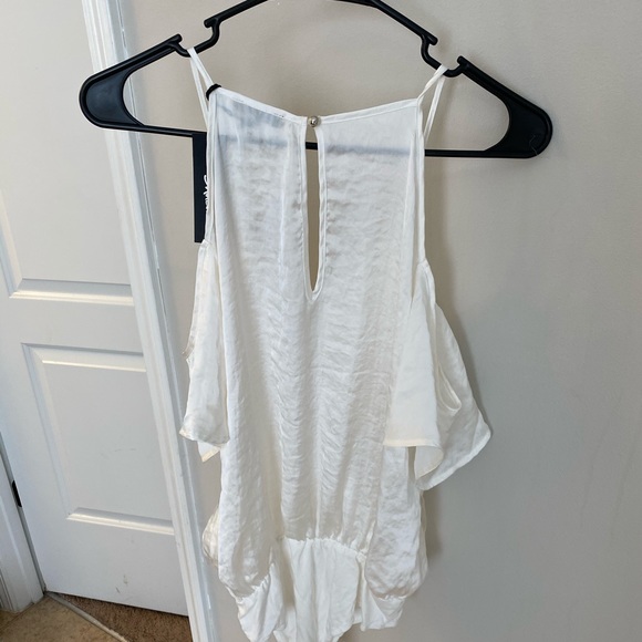 White leotard type top - Picture 2 of 4